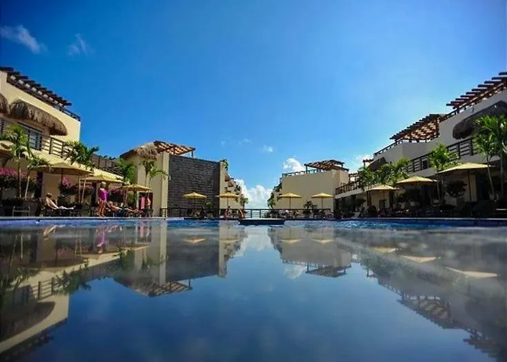 신데 델 카르멘 Departamento En Aldea Thai Con Terraza, Vista Al Mar Y Alberca Privada, Para 8 Personas 아파트