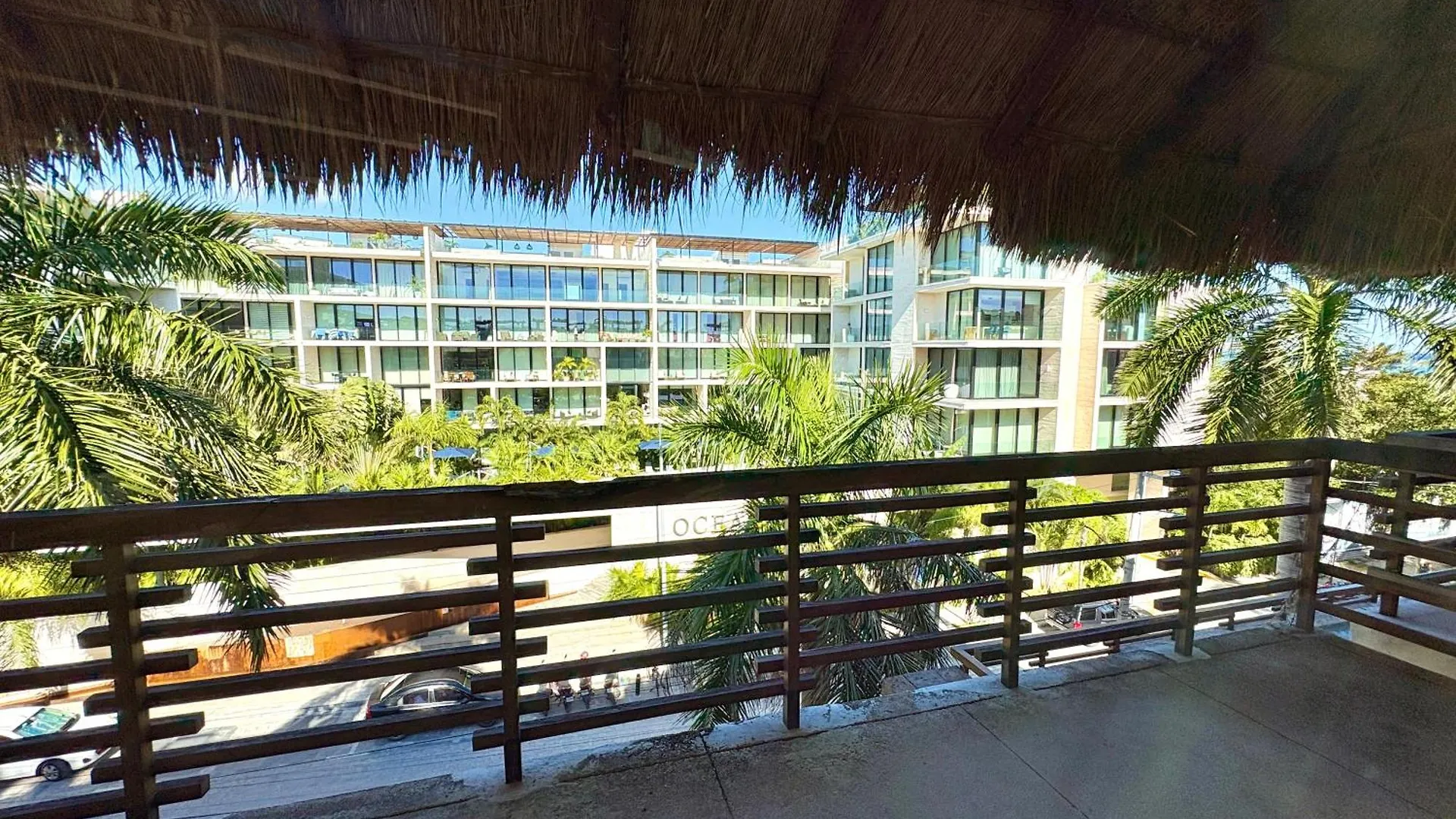 신데 델 카르멘 Departamento En Aldea Thai Con Terraza, Vista Al Mar Y Alberca Privada, Para 8 Personas 아파트